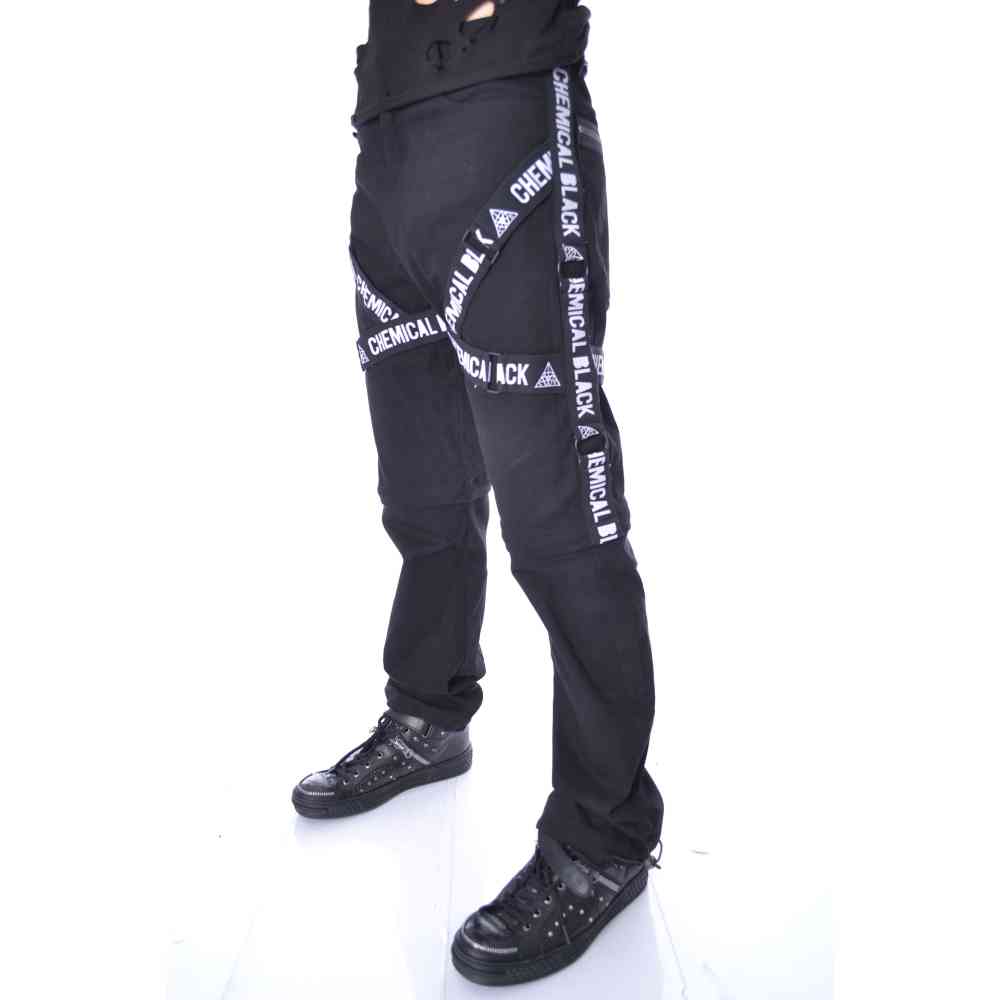 Chemical Black - TYGO Weite Hose - Schwarz